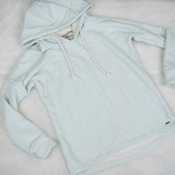 O'Neill Sweaters - O’Neill Mint Striped Hoodie